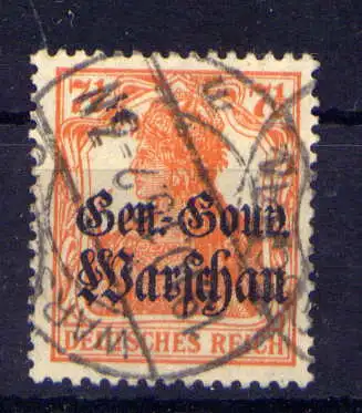 (042) Post in Polen Nr.9        O  gestempelt