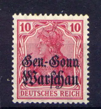 (044) Post in Polen Nr.10        **  postfrisch