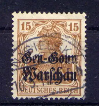 (047) Post in Polen Nr.11        O  gestempelt