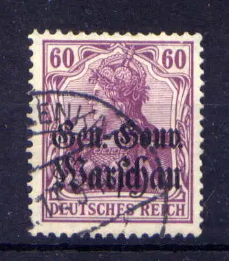 (054) Post in Polen Nr.16        O  gestempelt