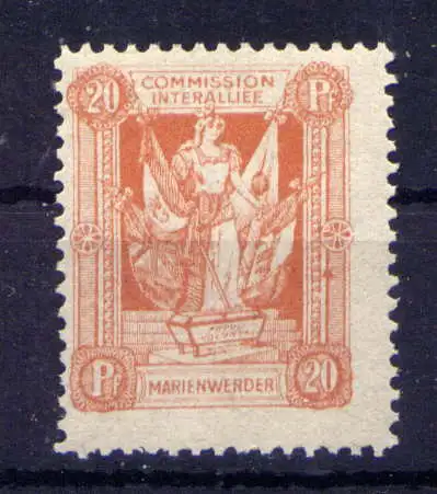 (018) Marienwerder Nr.4            **  postfrisch