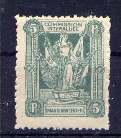 (021) Marienwerder Nr.1            **  postfrisch