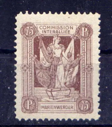 (023) Marienwerder Nr.10            **  postfrisch