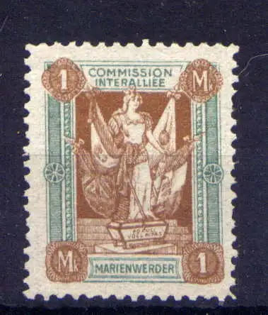 (024) Marienwerder Nr.11            (*)  ohne Gummierung