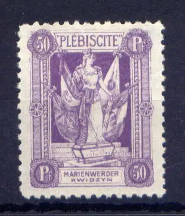 (026) Marienwerder Nr.37            (*)  ohne Gummierung