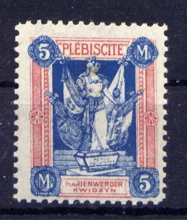 (027) Marienwerder Nr.43            *  ungebraucht