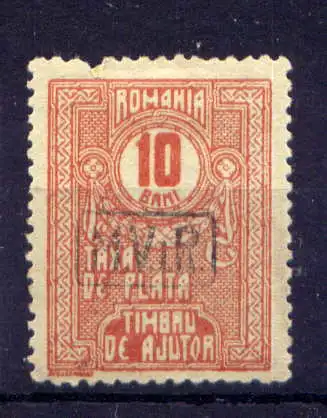 (012) Militärverwaltung in Rumänien Porto Nr.8        *  ungebraucht