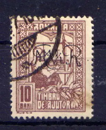 (015) Militärverwaltung in Rumänien Zz Nr.2        O  gestempelt