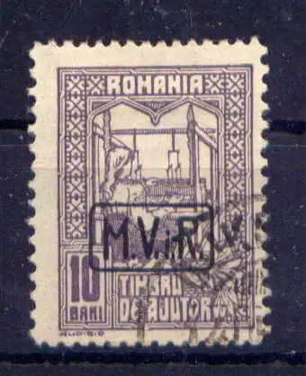 (016) Militärverwaltung in Rumänien Zz Nr.4        O  gestempelt