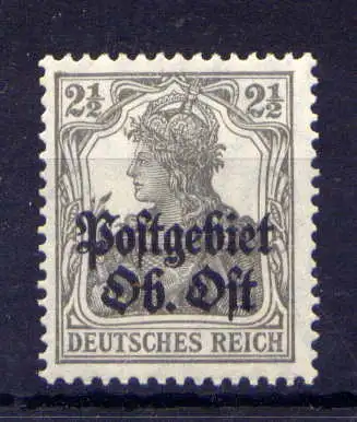 (002) Postgebiet Ob Ost Nr.1          **  postfrisch