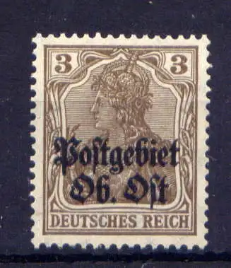 (003) Postgebiet Ob Ost Nr.2          **  postfrisch