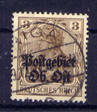 (004) Postgebiet Ob Ost Nr.2          O  gestempelt