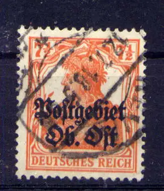 (007) Postgebiet Ob Ost Nr.4          O  gestempelt