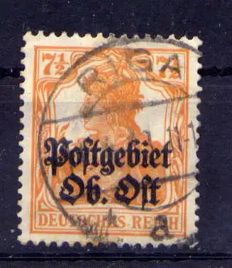 (008) Postgebiet Ob Ost Nr.4          O  gestempelt