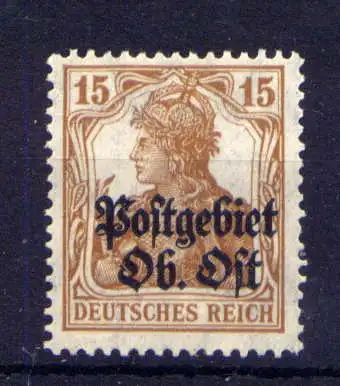 (010) Postgebiet Ob Ost Nr.6          **  postfrisch