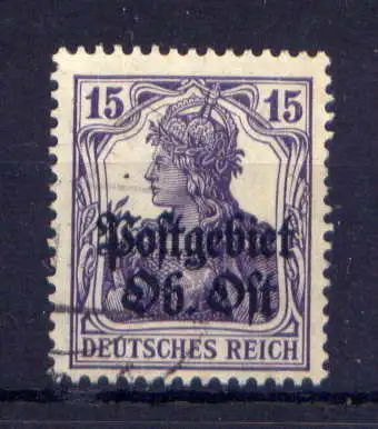 (012) Postgebiet Ob Ost Nr.7          O  gestempelt