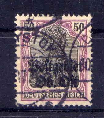 (017) Postgebiet Ob Ost Nr.11          O  gestempelt