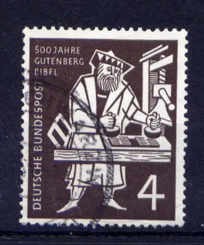 (13803) BRD Nr.198                      O  gestempelt