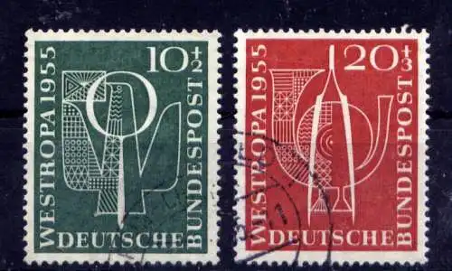 (13813) BRD Nr.217/8                      O  gestempelt