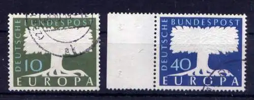 (13826) BRD Nr.268/9                      O  gestempelt