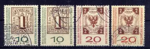 (13836) BRD Nr.310/1 a + b                      O  gestempelt