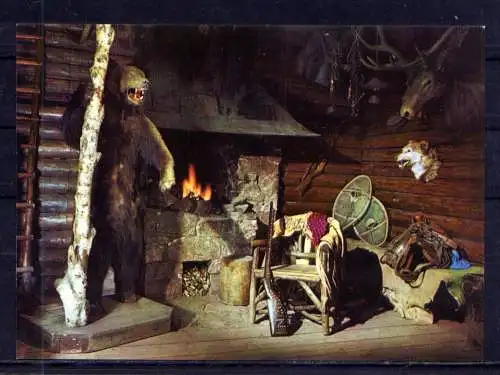 (5953) Radebeul - unbeschrieben / Sachsen Indianer-Museum Blockhütte