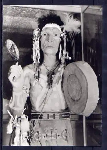 (5955) Radebeul - unbeschrieben / Sachsen Indianer-Museum Zaubermann