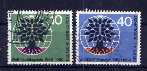 (13841) BRD Nr.326/7                      O  gestempelt