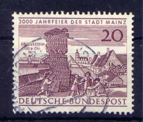 (13853) BRD Nr.375                      O  gestempelt