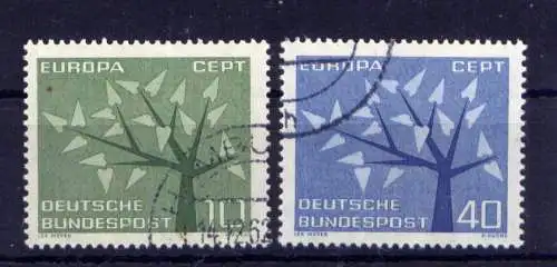 (13854) BRD Nr.383/4                      O  gestempelt