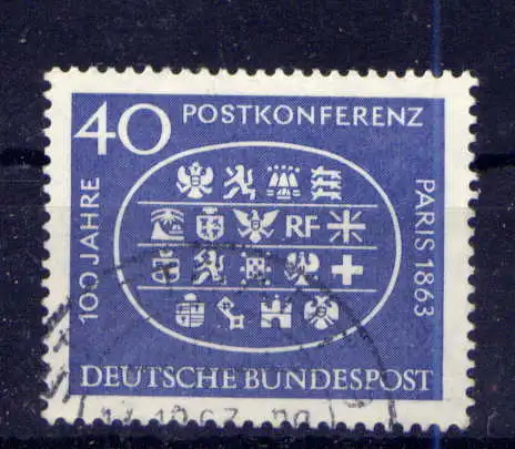 (13858) BRD Nr.398                      O  gestempelt