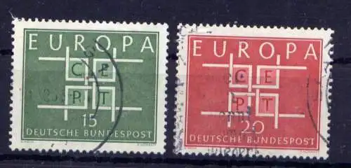 (13860) BRD Nr.406/7                      O  gestempelt