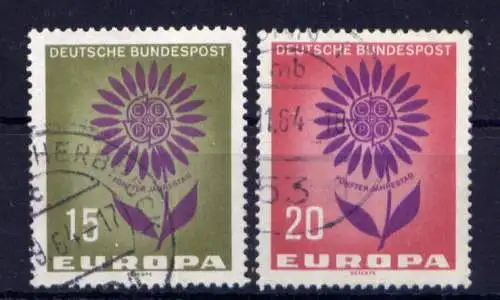 (13867) BRD Nr.445/6                      O  gestempelt