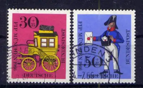 (13875) BRD Nr.516/7                      O  gestempelt