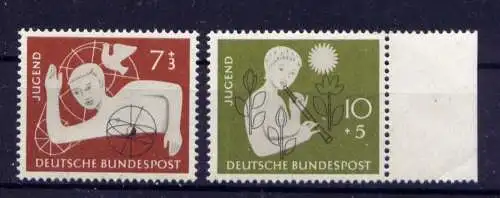 (13896) BRD Nr.232/3                      **  postfrisch Rand