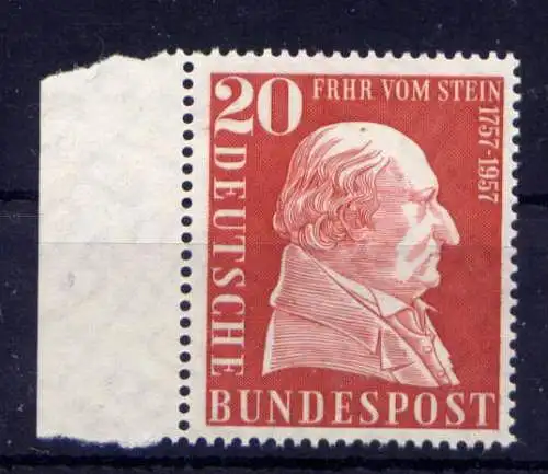 (13914) BRD Nr.277                      **  postfrisch Rand