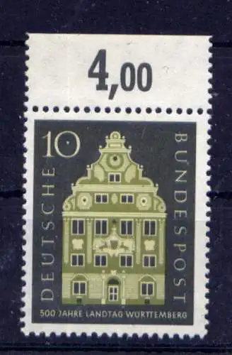 (13916) BRD Nr.279                      **  postfrisch Rand