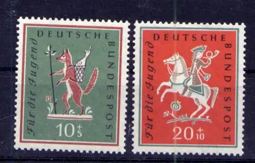 (13921) BRD Nr.286/7                      **  postfrisch 