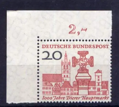 (13924) BRD Nr.290                      **  postfrisch Rand