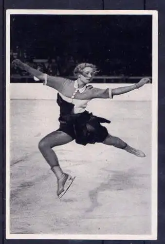 (012) Olympia 1936 Sammelbild Nr.66 / Sammelwerk Nr.13 - Band 1 / Gruppe 54 / Vera Hruba Tschechoslowakei