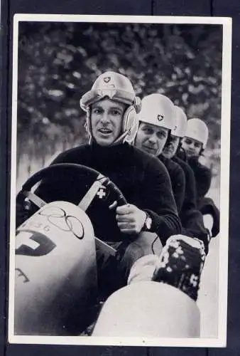 (014) Olympia 1936 Sammelbild Nr.46 / Sammelwerk Nr.13 - Band 1 / Gruppe 56 / Bob Schweiz II