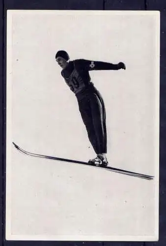 (015) Olympia 1936 Sammelbild Nr.15 / Sammelwerk Nr.13 - Band 1 / Gruppe 53 / Oddbjörn Hagen Norwegen