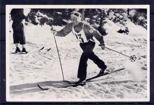 (025) Olympia 1936 Sammelbild Nr.22 / Sammelwerk Nr.13 - Band 1 / Gruppe 53 / Kalle Heikkinen Finnland