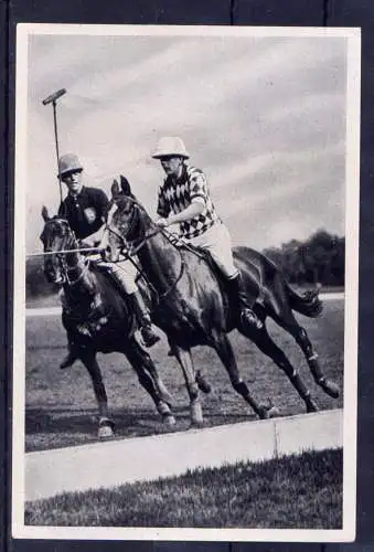 (028) Olympia 1936 Sammelbild Nr.144 / Sammelwerk Nr.13 - Band 1 / Gruppe 54 / Polokampf