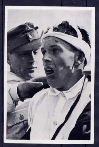 (029) Olympia 1936 Sammelbild Nr.13 / Sammelwerk Nr.13 - Band 1 / Gruppe 54 / Erik August Larsson Schweden