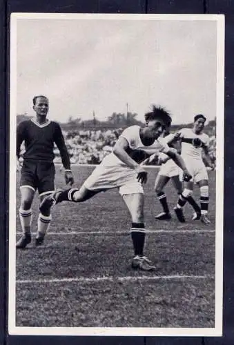 (037) Olympia 1936 Sammelbild Nr.142 / Sammelwerk Nr.13 - Band 1 / Gruppe 56 / Handball Deutschland - Österreich