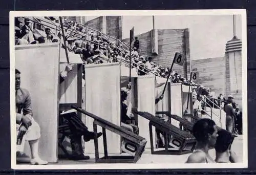 (053) Olympia 1936 Sammelbild Nr.159 / Sammelwerk Nr.13 - Band 1 / Gruppe 53 / Kunst- und Turmspringen