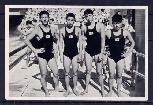 (059) Olympia 1936 Sammelbild Nr.158 / Sammelwerk Nr.13 - Band 1 / Gruppe 56 / ,,Erdteil" - Staffel