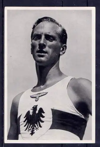 (060) Olympia 1936 Sammelbild Nr.130 / Sammelwerk Nr.13 - Band 1 / Gruppe 56 / Erwin Wegner Deutschland