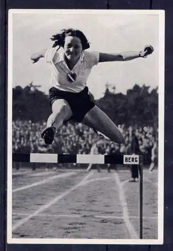 (065) Olympia 1936 Sammelbild Nr.135 / Sammelwerk Nr.13 - Band 1 / Gruppe 56 / Fräulein Steuer Deutschland